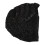 Blumen-Spitze Wrap-Kappe - Schwarzes Blumen-Kopftuch 4