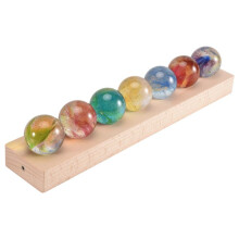 Fantastique Boule D'Étoile en Verre Coloré Planète Lumineuse Astronomie Planètes Boule Style Fantastique Décoration de la Maison B