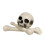 Ceramic Skulls for Fire Pit, Durable Reusable Fire Pit Skulls, Fireproof Fire Pit Skull Log for Bonfire, Campfire 1