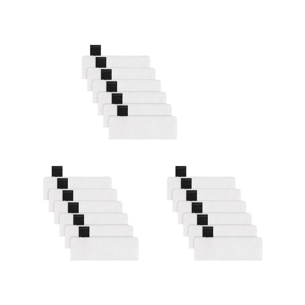 Typecat 18 Pack Microfiber Mop Cloths Compatible With Easyfix Sc2, Sc3, Sc4, Sc5 Steam Cleaners