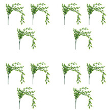12Pcs Artificial Flower Hops Vine Garland Plant Fake Hanging Vine Greenery for Indoor Outdoor Front Porch Flower Decor