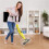 18 Pack Microfiber Mop Cloths Compatible with  EasyFix SC2, SC3, SC4, SC5 Steam Cleaners 4