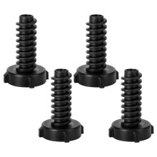 4 Pack DC61-01722B Leveling Leg for Washer Adjustable Leg Feet,Replace AP5578287, PS4206427