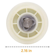 5X per W10837240 Puleggia Folle 'Essiccatore con Staffa, Sostituire La Parte per L'Essiccatore