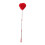 Retractable Duster Stainless Steel Long Handle Dusting Brush Car Household Cleaning Tools Red 2