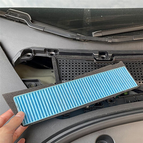 4X Car Air Conditioning Inlet Filter Replacement for  Model 3 2021 Air Filter Accessories External 2