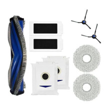 Replacement Parts for Debot T30 Pro Omni / T30 Pro Vacuum Cleaner Washable Main Side Brush Filter Dust Bag Mop
