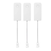 WiFi Vattenläckagedetektor för Hem 3-Pack, Vattenläckagesensor med 80dB Larm och Appvarningar, Vattensensorlarm