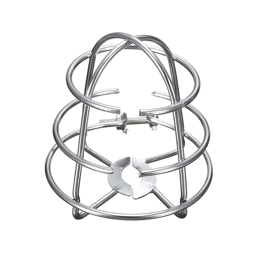 3X Fire Sprinkler Headguard,Fire Sprinkler Protection Frame Recessed Heavy Duty Chrome Plated Sprinkler Headcage 6034255914762