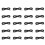 20pcs 2 M NTC Thermistor Temperature Sensor Waterproof Probe Wire 10 K 1% 3950 Black 1