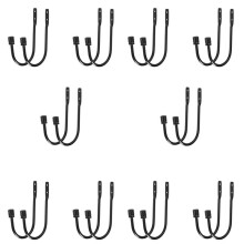 10X Curtain Holdback, Wall Mounted Curtain Tieback Hooks, Metal Decorative Window Drapery Holder Curtain Hook