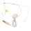 Micro-casque mono-oreille 2.01in, 46.45in Câble XLR 1