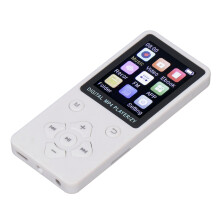 Lecteur MP3 écran couleur 1,8 po BT5.0 16 Go Blanc