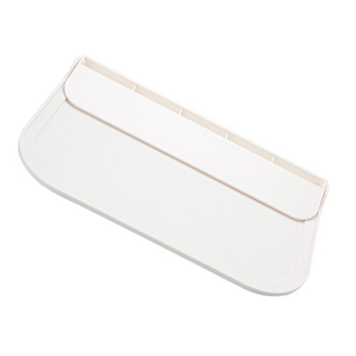 White Folding Bathroom Shelf Wall Mounted
