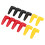 12PCS Battery Terminal Boots Kit, Rubber Insulating Covers, 16mm Diameter 16