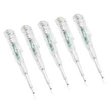 5 Pcs Multifunctional Voltage Tester Pen LED Light, 3x LR41 Batteries