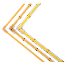LED Light Strip Connector Right Angle Connector Cob RGB Light Strip 90 Degree L Shape 8mm