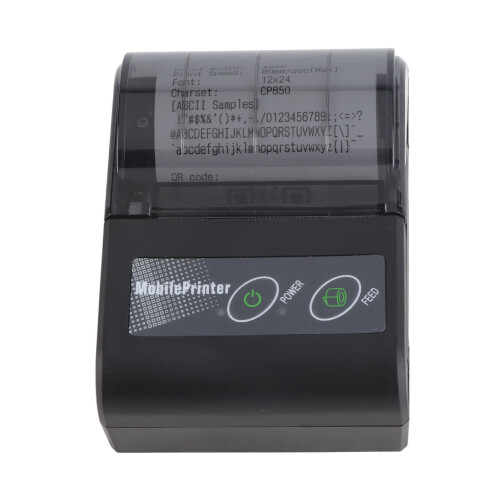 Wireless Bluetooth Thermal Receipt Printer 57.5mm, 203DPI