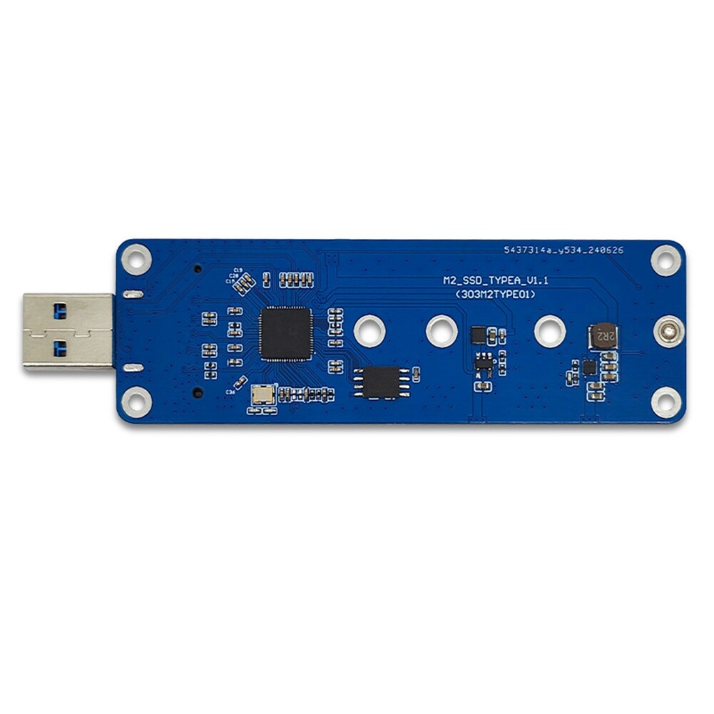 External Cable Riser M.2 NVME to USB 3.0 Riser Board Converter Adapter USB 3.0 to M-Key NVME ...