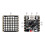 Waveshare ESP32-S3 Matrix RGB-LED with WiFi  QST Attitude Gyro Sensor QMI8658C Compatible with for  Python 9