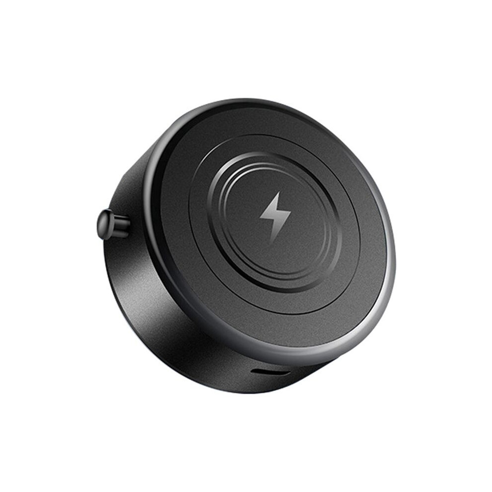 15W Wireless Charging Intelligent Mobile Phone Holder Magnetic Vacuum Adsorption Car Wireless Fast Charging Black 6032051763614