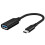 High Quality Data Cable Type-C to USB3.0 Transfer Cable for Mobile Tablet Computer Vehicle Extension Converter Black 1