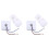 2X Bedroom Ceiling Fan Light Remote Control 100W Receive Controller Driver Fan Light Accessories 30-50W X 2 1