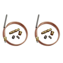 2X Thermocoupler for Thermostat Control Assembly Replacement 1980-036 Snap for Universal Thermocouple (36Inch)