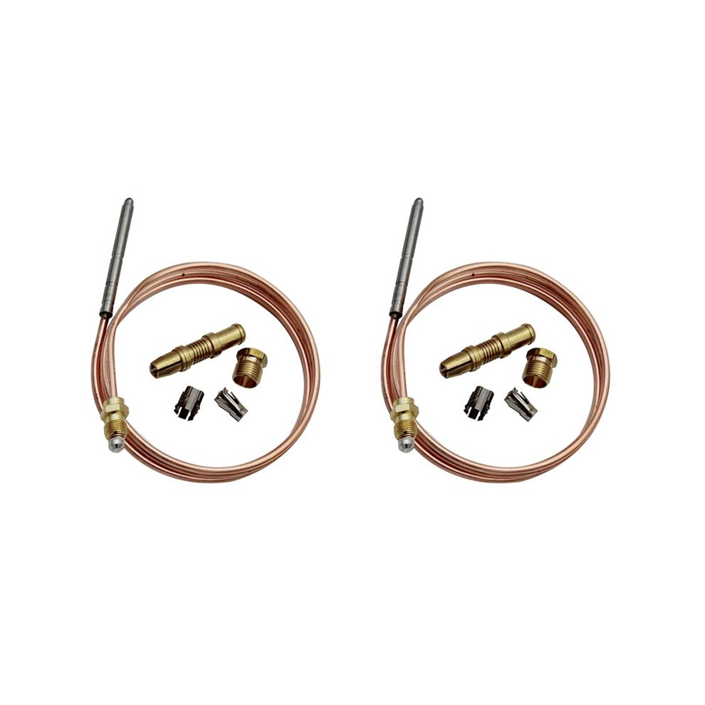 2X Thermocoupler For Thermostat Control Assembly Replacement 1980-036 Snap For Universal Thermocouple (36Inch) 6032356025875