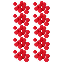 100 Stücke Entzückende Rote Kugel Schwamm Clown Nase für Party Hochzeit Dekoration Weihnachten Halloween Kostüm Magie Kleid Zubehör