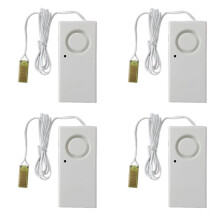 4X Home Alarm Water Leakage Spot Alarm Detector Independent Water Leak Sensor Detection