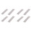 8PCS 7cmx27.5cm Microfibre Mop Cloths for  WV1 WV50 WV75 Window Cleaning Machine Durable and Practical 1