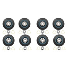 8Pack W10314173 Dryer Drum Roller Replacement for Dryer Compatible with WPW10314173 Roller Drum Support Kit Dryer Parts