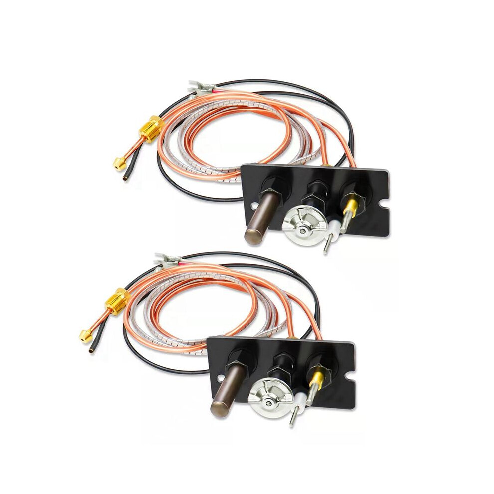 2X Propane & Natural Gas Fireplace Assembly Include Tube, Thermocouple And Ignitor Wire Used For Fireplaces 6034163796719