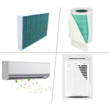 20pcs 68x30cm electrostatic cotton Compatible with mi air purifier pro / 1 / 2 universal air purifier filter Hepa filter
