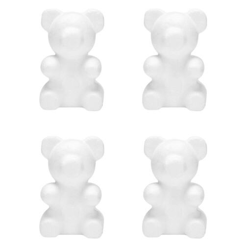 Decorations de Fete DIY 4Pcs Modelisation de la Mousse Mousse de Polystyrene Mousse de Polystyrene Nouvelles Decorations de Noel En Polystyrene