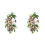 2X Easter Rabbit Front Door Wreath for Front Door,Easter Bunny Butt Shape Garland Wall Decor Spring Wreath Decoration 1