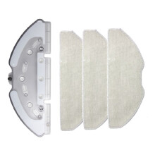 4PCS Mop Bracket and Mop Cloth Kit for 360 S8 / Tapo RV30 /Tapo RV10 Robot Vacuum Cleaner Accessories