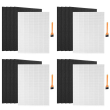 4X Filtro de Substituição C545 True HEPA para Purificador de Ar Winix C545, Substitui para Winix 1712-0096-00, 113050, P150, B151