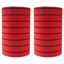 2X Self-Adhesive EVA Foam Teak Decking Yacht Marine Flooring Synthetic Boat Floor Mat 2400X450X6mm Red