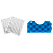 2Pc Dust Filter Hepa Filter for Sc4300 Sc4470 Vc-B710W & 1x Sponge Liver Filter Kit for Dj97-01040C