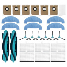 26PCS for Cecotec Conga 7690 Immortal Max Vacuum Cleaner Replacement Parts Main Side Brush HEPA Filter Mop Cloth