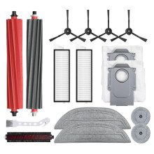 For S8 MaxV Ultra/G20S Robot Vacuum Spare Parts Main Side Brushes Mop Cloths HEPA Filters Dust Bags Accessories