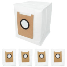 5pcs Replacement Dust Bags for 3-in-1 E20 Robotic Vacuum Cleaner, Vacuum Replacement Dust Bags Accessories Kit