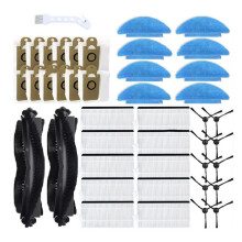 Main Roller Side Brush Hepa Filter for Everybot Q3 /Q3 AI300 Vacuum Parts Mop Cloth Dust Bag Accessories