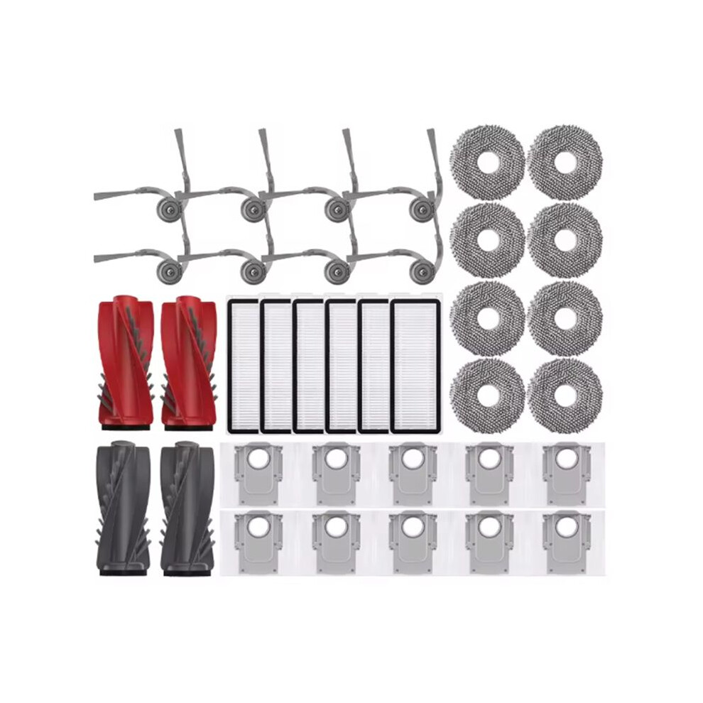 36Pcs Brush Filter Mop Bag For Qrevo 5Ae/Curv/Curvc/Curv S5x 5A1 5Xc//Edgec/ S5a/ 5V1 Vacuum Parts 6034142804220