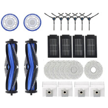 For T50 PRO OMNI /T50PRO / T50 OMNI Robot Vacuum Spare Parts Main Side Brushes Mop Cloths Filters Dust Bag