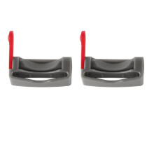 2X Verrouillage de la Gâchette pour Aspirateur V6 V7 V8 V10 V11, Accessoires de Verrouillage Du Bouton D'Alimentation, LibéRez Votre Doigt Gris