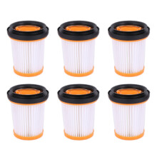 6Pcs Filters for Ion W1 Cordless Handheld Vacuum Wv200 Wv201 Wv205 Parts