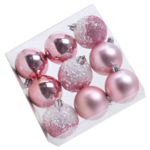 18 PCS Christmas Ornaments Xmas Tree Decorations Hanging Balls 2.36Inch, &